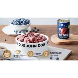 John Dog Berry Adult wołowina z borówkami 800g - karma dla psa